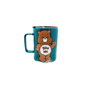 Bear Glitter Stainless Steel Mug