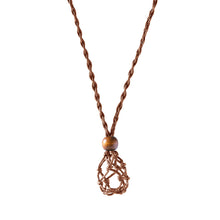 Load image into Gallery viewer, Waxed Necklace Cord For Crystal Pendant