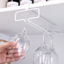 Load image into Gallery viewer, Under Cabinet Single Row Wine Glass Holder