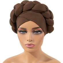 Load image into Gallery viewer, Boho Braided Turban Hat