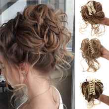 Load image into Gallery viewer, Curly Bun Hair Piece