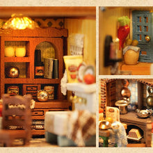 Load image into Gallery viewer, Mini Rabbit Town Wooden Doll House Kit with Furniture