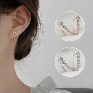 Seven Star Diamond Stud Earrings