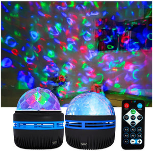 2 in 1 Northern Lights & Ocean Wave Projector