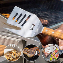 Load image into Gallery viewer, 5-i-1 grillspatelgaffel med kniv