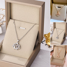 Load image into Gallery viewer, Crown Pendant Necklace