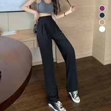 Load image into Gallery viewer, Figure-Flattering Versatile High-Waisted Wide Leg Trousers