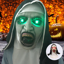 Load image into Gallery viewer, Halloween Nun Scary Mask