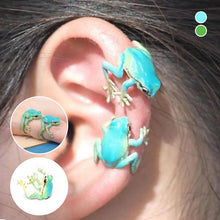 Load image into Gallery viewer, Latest-tree Frog Ring &amp; Earrings