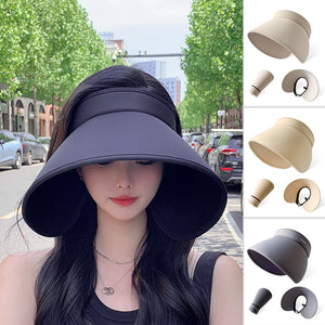 Wrap-around Hollow-top UV Sun Hat