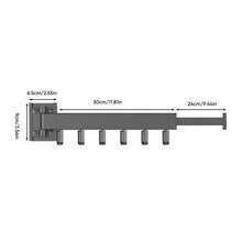 Load image into Gallery viewer, Aluminum Alloy Folding Ring Hook Drying Rack