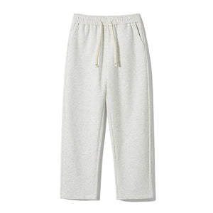 Men's Solid Drawstring Waist Sweatpant