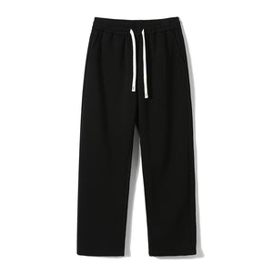 Men's Solid Drawstring Waist Sweatpant