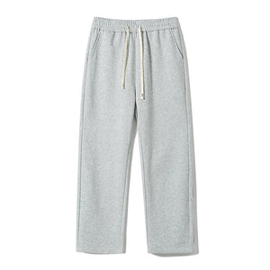 Men's Solid Drawstring Waist Sweatpant