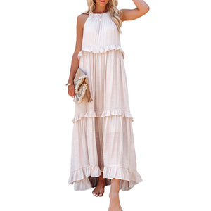 Irregular Strap Dress