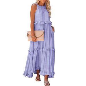 Irregular Strap Dress