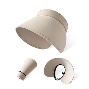 Wrap-around Hollow-top UV Sun Hat