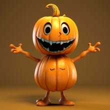 Load image into Gallery viewer, Halloween Pumpkin Elf