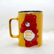 Load image into Gallery viewer, Bear Glitter Stainless Steel Mug