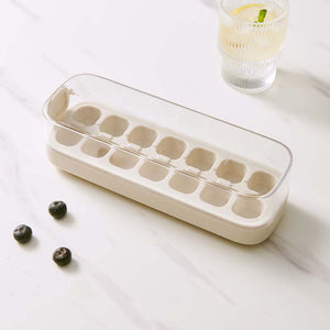 Press-Type Silicone Ice Cube Trays