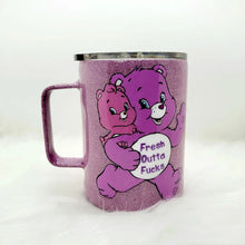 Load image into Gallery viewer, Bear Glitter Stainless Steel Mug