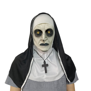 Halloween Nun Scary Mask