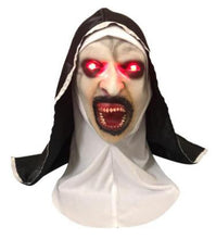 Load image into Gallery viewer, Halloween Nun Scary Mask