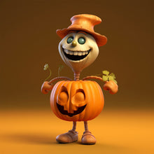 Load image into Gallery viewer, Halloween Pumpkin Elf