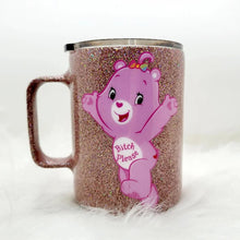 Load image into Gallery viewer, Bear Glitter Stainless Steel Mug