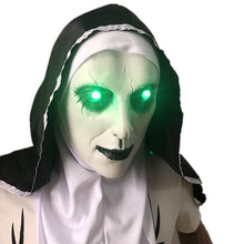 Load image into Gallery viewer, Halloween Nun Scary Mask