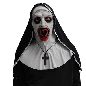 Halloween Nun Scary Mask