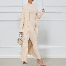 Load image into Gallery viewer, Long Twist Sweater Jacket