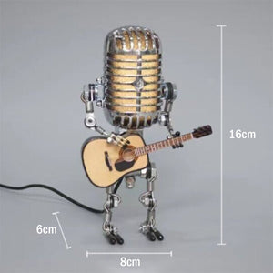 Retro mikrofon Robot USB