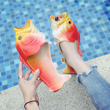 Load image into Gallery viewer, Funny Unisex Fish Slippers