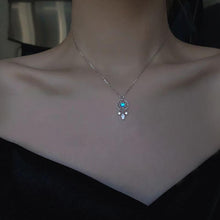 Load image into Gallery viewer, Moonlight Dreamcatcher Necklace Collarbone necklace