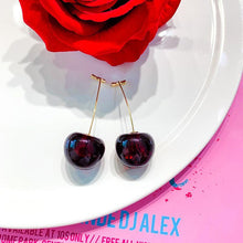 Load image into Gallery viewer, Cute 3D Cherry Earrings