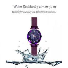 Load image into Gallery viewer, Waterproof Starry Sky Girl Wristwatch