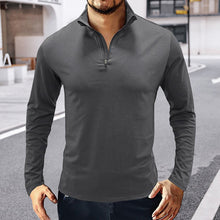 Load image into Gallery viewer, Gentleman Long Sleeve Cotton Polo Shirt