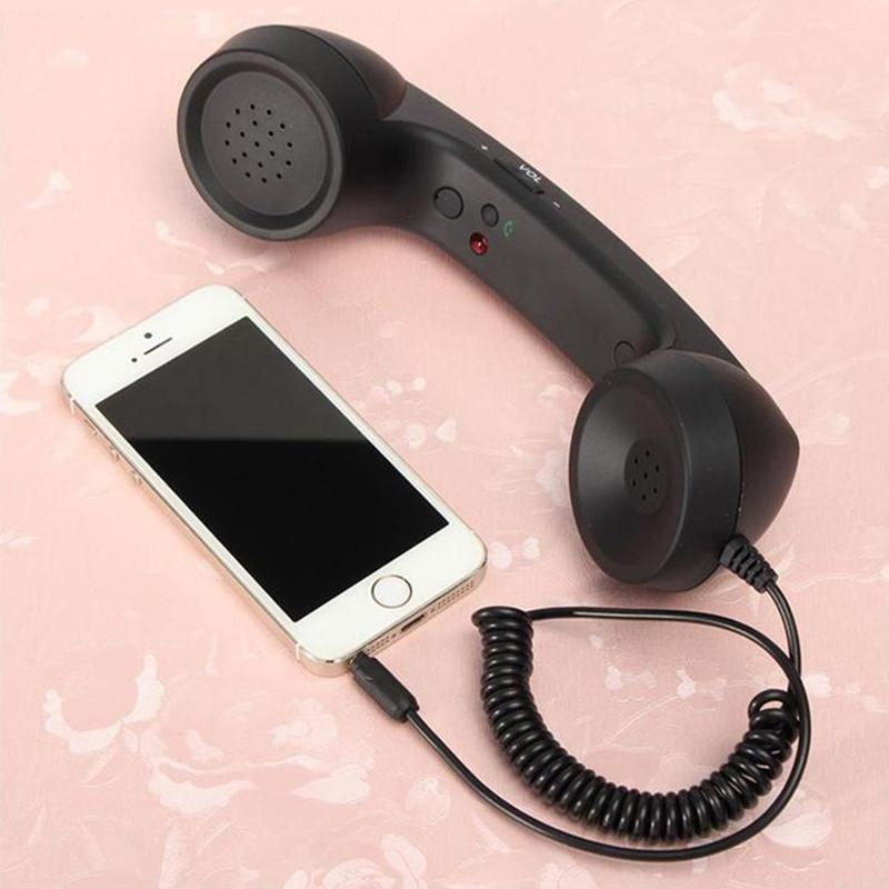 Retro Telephone Handset For Mobile Phone