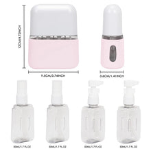 Load image into Gallery viewer, Shampoo Dispenser Portable Travel Bottle Set