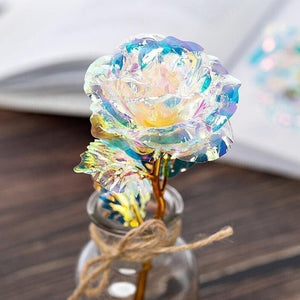 Colorful Crystal Rose