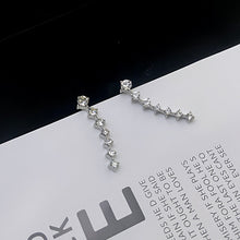 Load image into Gallery viewer, Seven Star Diamond Stud Earrings