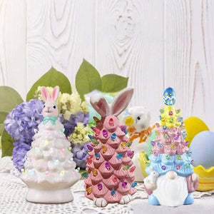 Easter Pink Bunny Tree