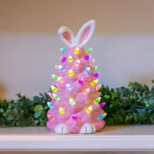 Load image into Gallery viewer, Easter Pink Bunny Tree