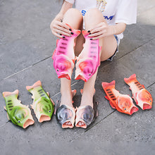 Load image into Gallery viewer, Funny Unisex Fish Slippers