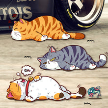 Load image into Gallery viewer, Creative Cartoon Cat Motorcycle Sticker Car Sticker (3PCS)