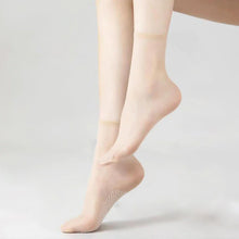 Load image into Gallery viewer, Invisible, Slip-resistant Crystal Silk Socks