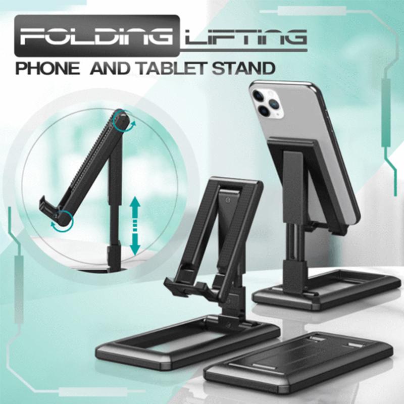 Folding Lifting Phone And Tablet Stand