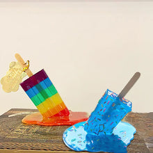 Load image into Gallery viewer, Melting Ice Cream Resin Ornaments