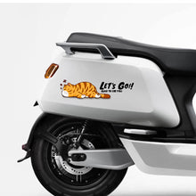 Load image into Gallery viewer, Creative Cartoon Cat Motorcycle Sticker Car Sticker (3PCS)